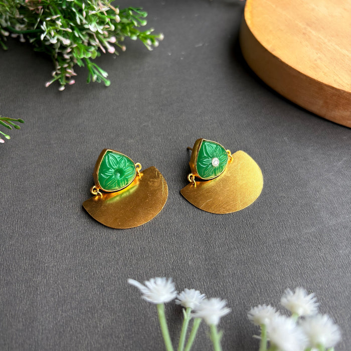 Aarohi Emerald Earrings