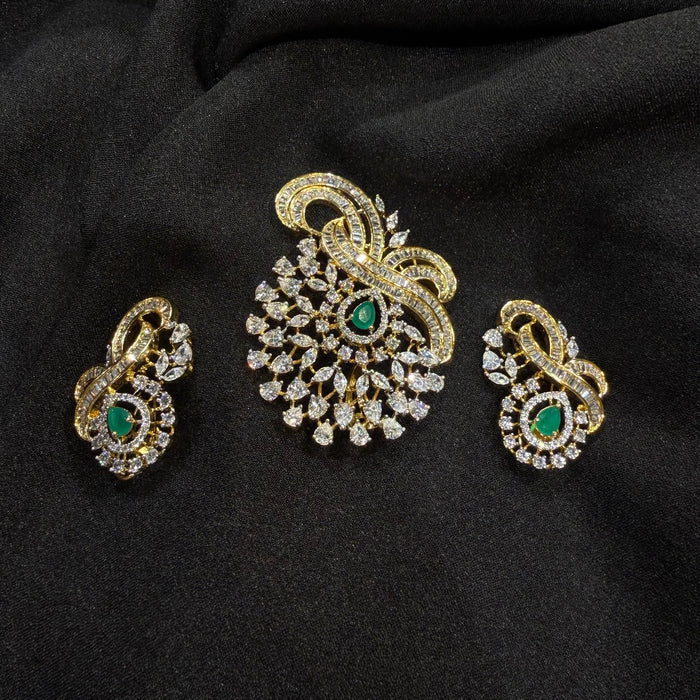 AD Alizeh Pendant Set