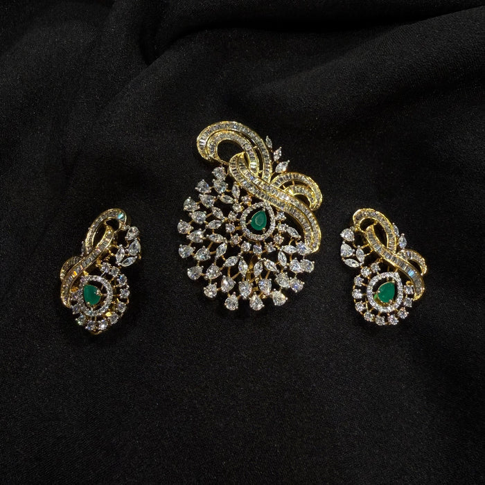 AD Alizeh Pendant Set