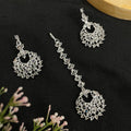 Ad Amara earrings with tikka set