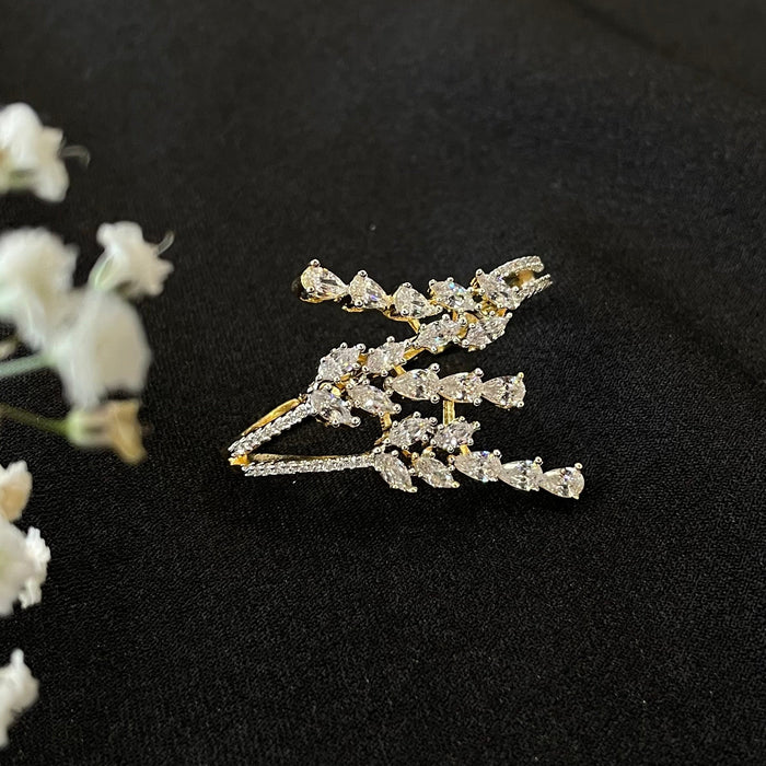 Ad Elara Leaf Ring