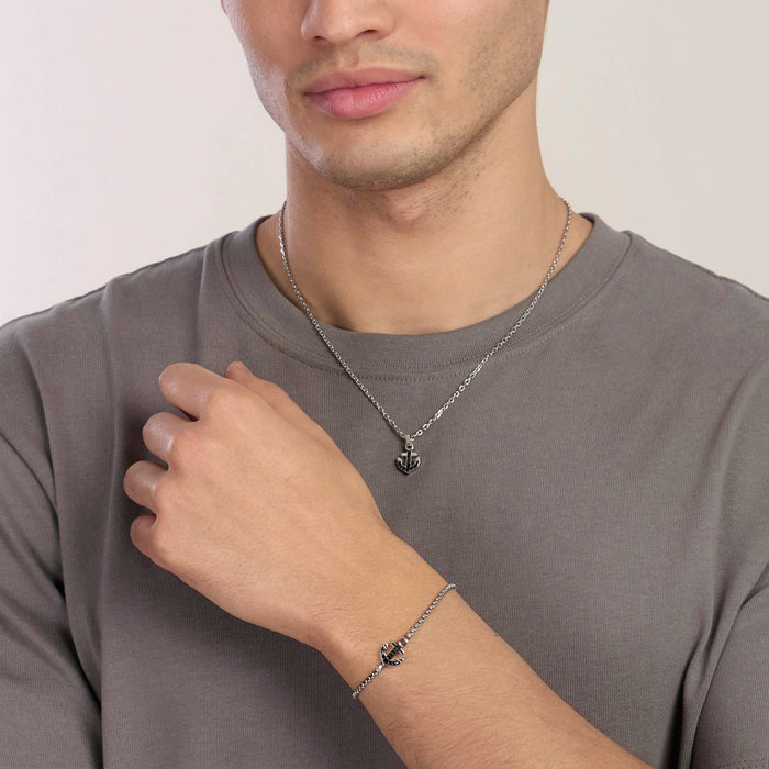 Bracciale regolabile con ancora