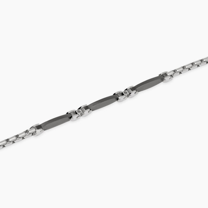 Bracciale regolabile con elementi neri