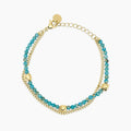 Bracciale regolabile con doppia catena
