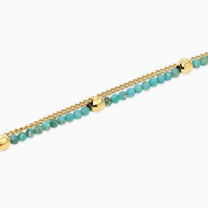 Bracciale regolabile con doppia catena