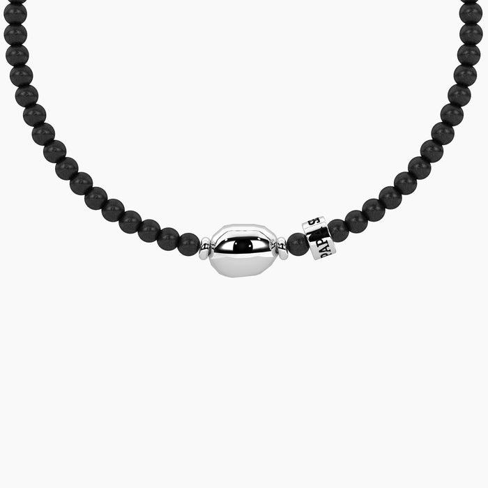 Bracciale per papà regolabile in acciao e gunmetal