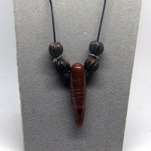 Agate Pendant Necklace