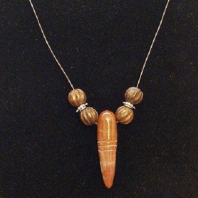 Agate Pendant Necklace
