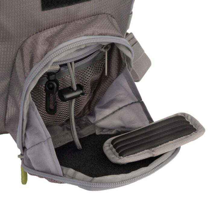 Allen Fall River Fly Fishing Chest Pack Gray
