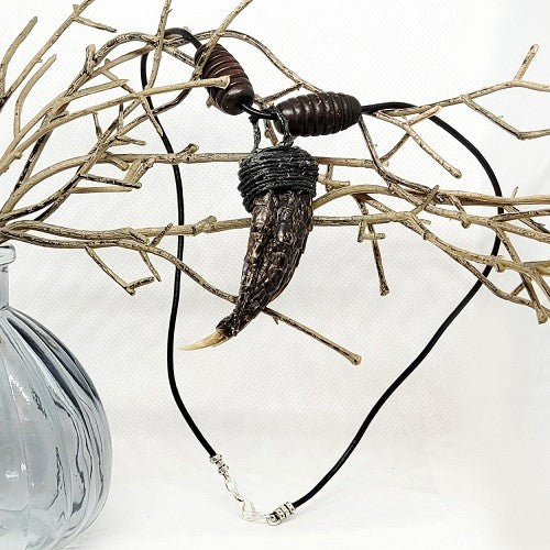 Alligator Foot Pendant Necklace