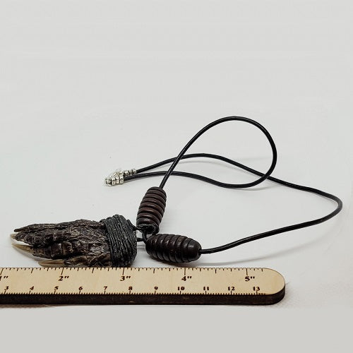 Alligator Foot Pendant Necklace