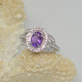 Amethyst Cocktail Ring