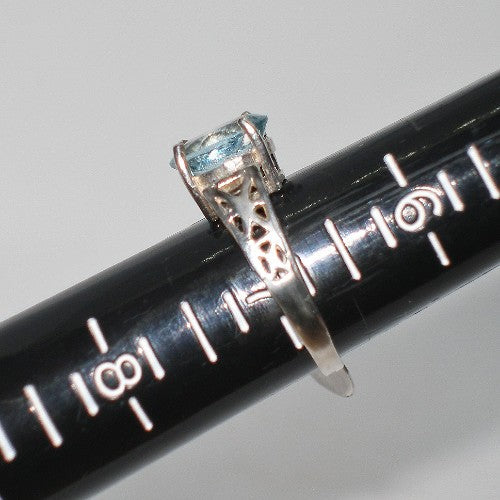 Aquamarine Statement Ring