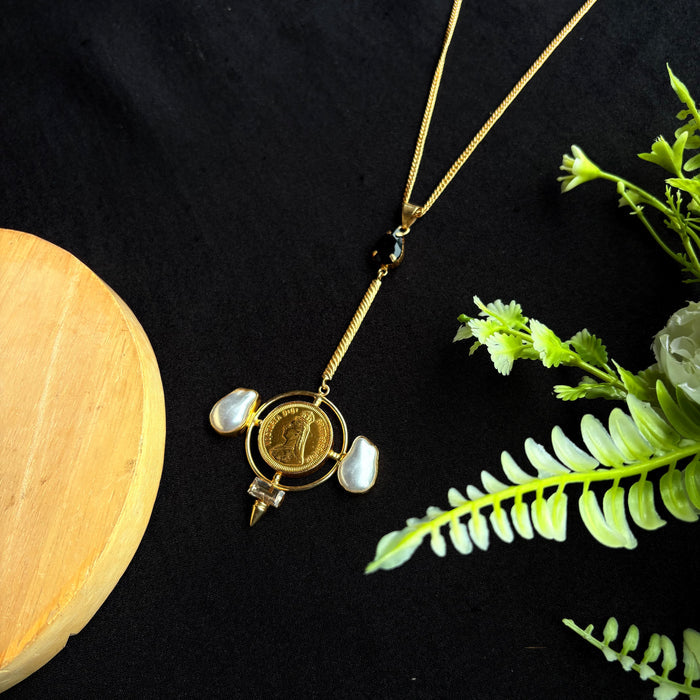 Aurelia Coin Pendant Necklace