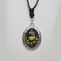 Autumn Pumpkin Pendant Necklace