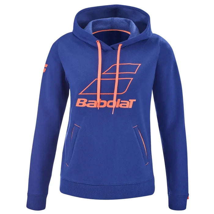Babolat Exercise Women Hood Sweat - Estate Blue
