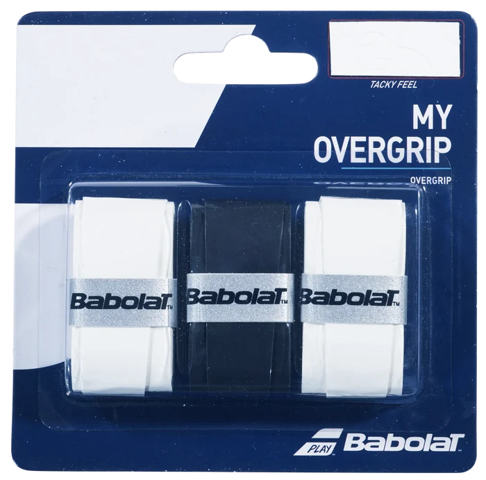 Babolat My Grip Overgrip 3 Pack - Black/White