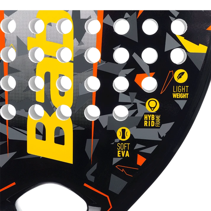 Babolat Storm Padel Racquet -  Black/Yellow/Orange