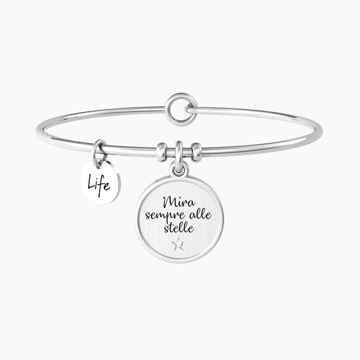 Bangle con ciondolo Stelle