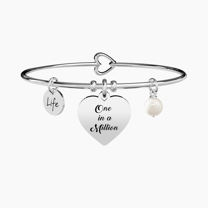 Bangle con cuore One in a million