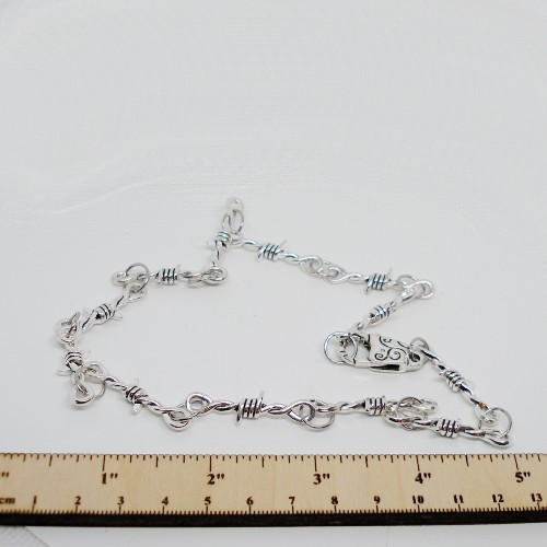 Barbed Wire Look Necklace