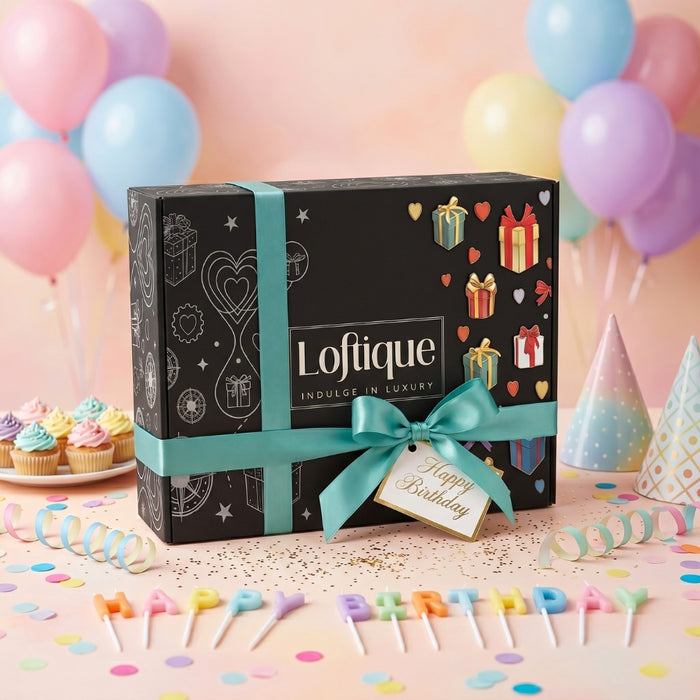 Loftique’s Birthday Gift Box is here — a premium gifting experience made to feel personal, thoughtful, and truly unforgettable. 🎂🎁

Customize it your way: choose the ribbon, wrapping style, add a gift card, and include your own special message to make their birthday even more special the moment they open it. 🎀✨

🎉 Special Offer: 15% DISCOUNT on all gift items

🚚 FREE SHIPPING all over Bangladesh

A luxury birthday surprise — curated by you, delivered by Loftique.