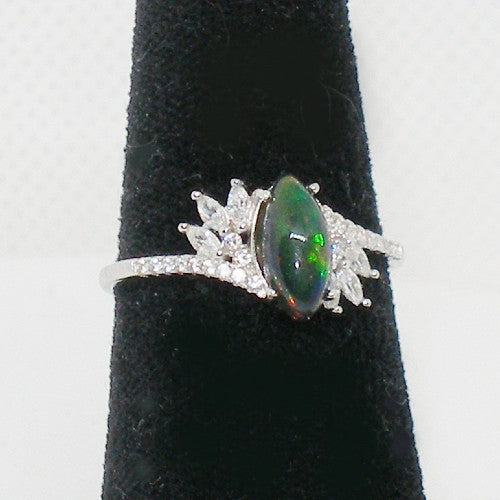Black Opal Ring