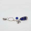 Blue Baubles Keychain