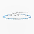 Bracciale componibile azzurro