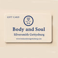 Body and Soul Gift Cards