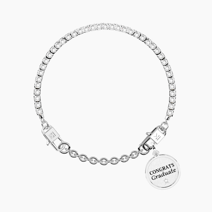 Bracciale componibile MILLELUCI con ciondolo GRADUATE
