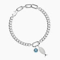 Bracciale CUBANO con ciondolo FISH