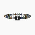 Bracciale da uomo con cornetto portafortuna