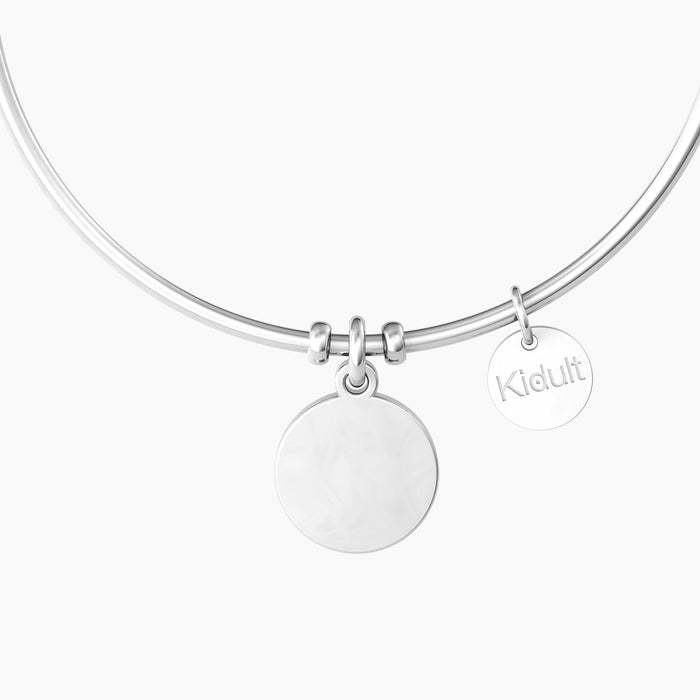 Bracciale rigido amicizia con ciondolo infinito