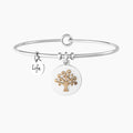Bracciale rigido con ciondolo albero della vita