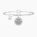 Bracciale rigido con ciondolo Amica