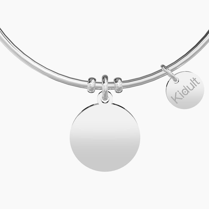 Bracciale rigido con ciondolo Enjoy life