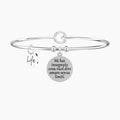 Bracciale rigido con ciondolo Mamma