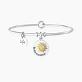Bracciale rigido con ciondolo sole