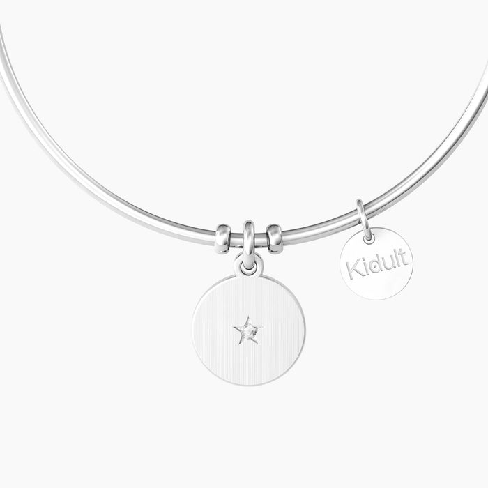 Bracciale rigido con ciondolo sole