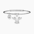 Bracciale rigido da donna con ciondolo Mano di Fatima