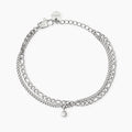 Bracciale con catene e ciondolo