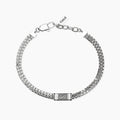 Bracciale uomo in acciaio con catene venete e simbolo infinito
