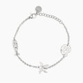 Bracciale con elementi marini