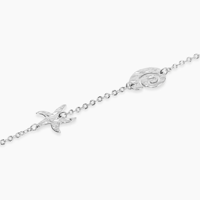 Bracciale con elementi marini