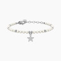 Bracciale perle con ciondolo stella
