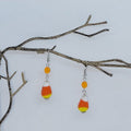 Candy Corn Dangle Earrings