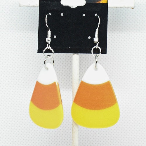 Candy Corn Earrings