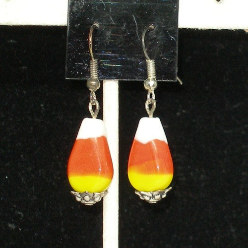 Candy Corn Earrings
