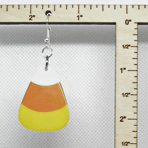 Candy Corn Earrings
